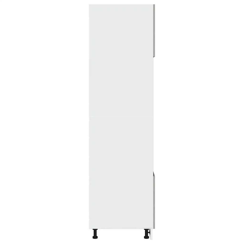 vidaXL Microwave Cabinet Lyon Concrete Grey 60x57x207 cm Engineered Wood