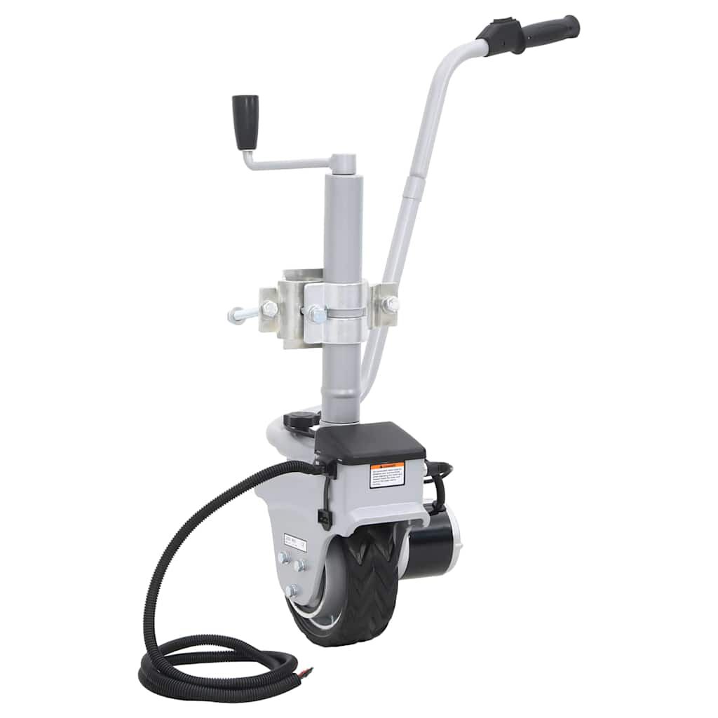 vidaXL Aluminium Motorised Jockey Wheel Trailer Mover 12 V 350 W